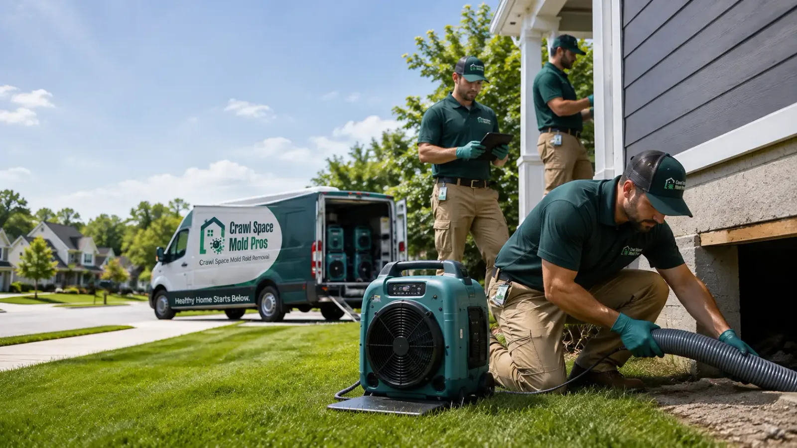 Crawl Space Mold Removal in Avilla, IN